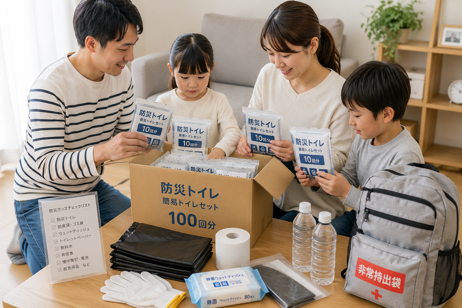 ローリングストックの備蓄イメージ