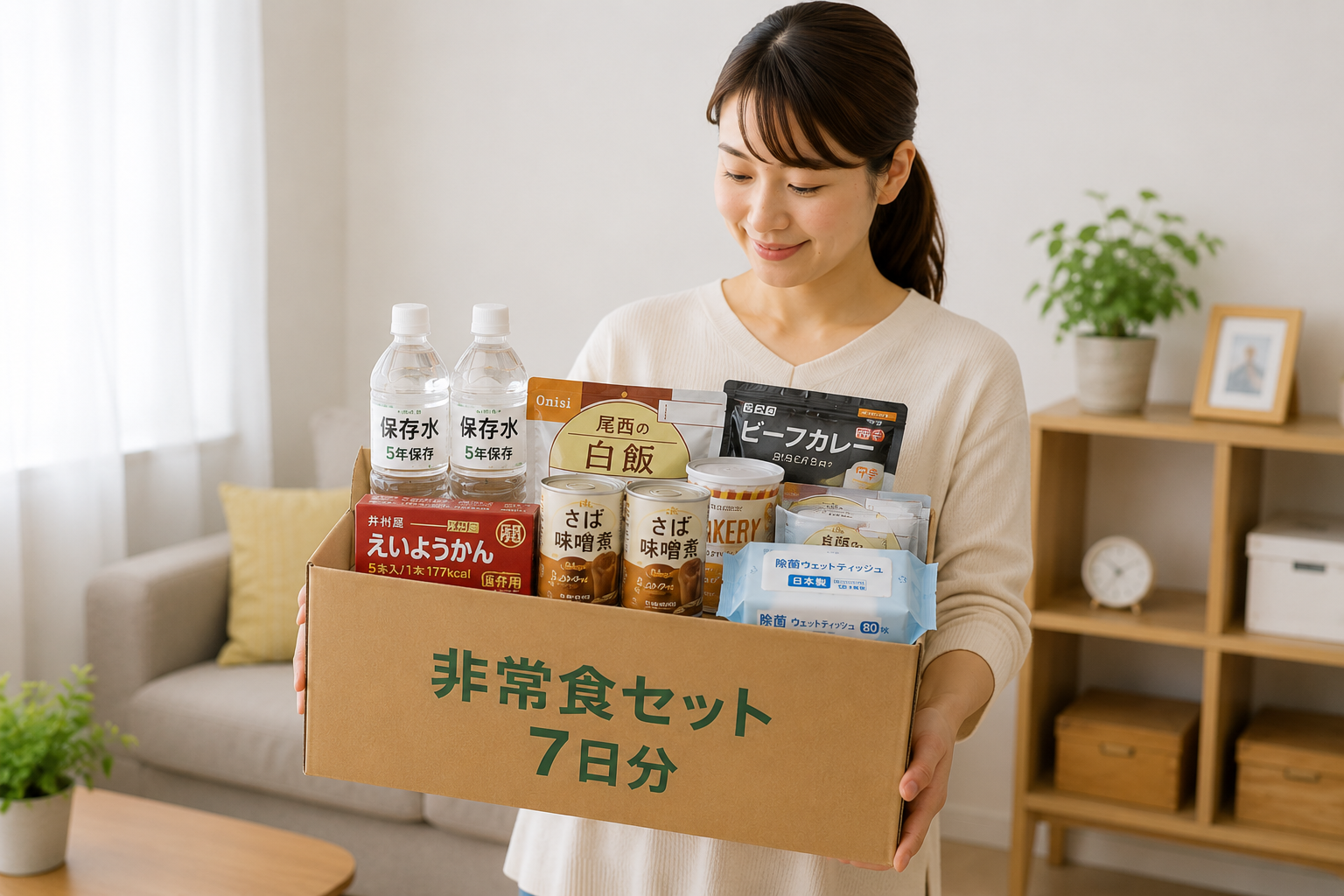 ローリングストックの備蓄イメージ