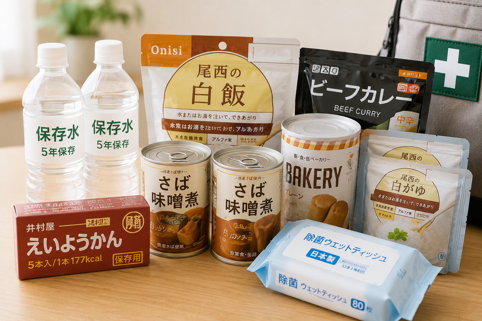 ローリングストックの備蓄イメージ