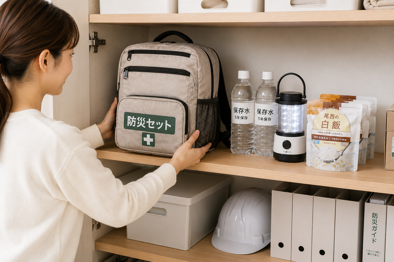 ローリングストックの備蓄イメージ