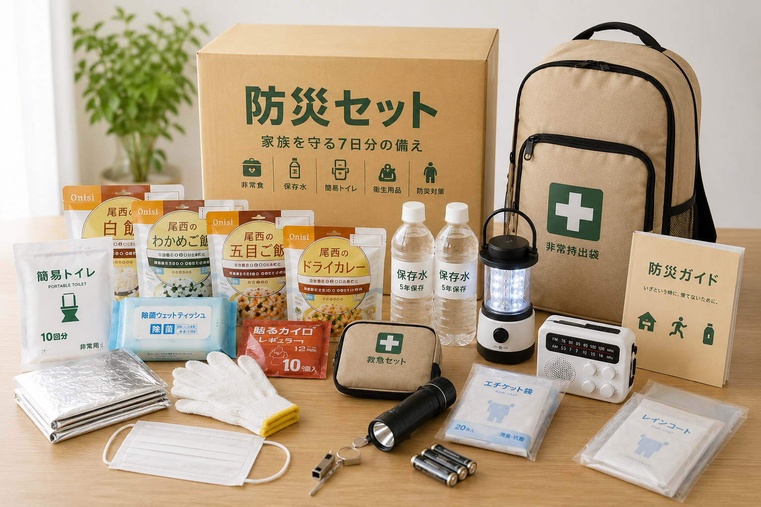 ローリングストックの備蓄イメージ