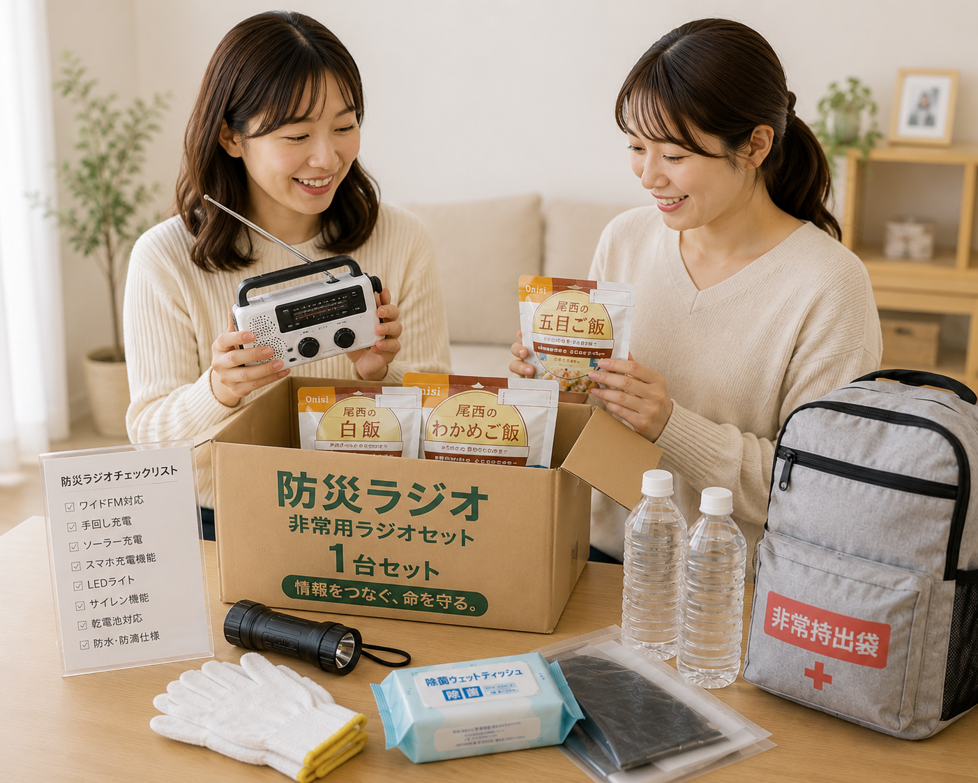 ローリングストックの備蓄イメージ