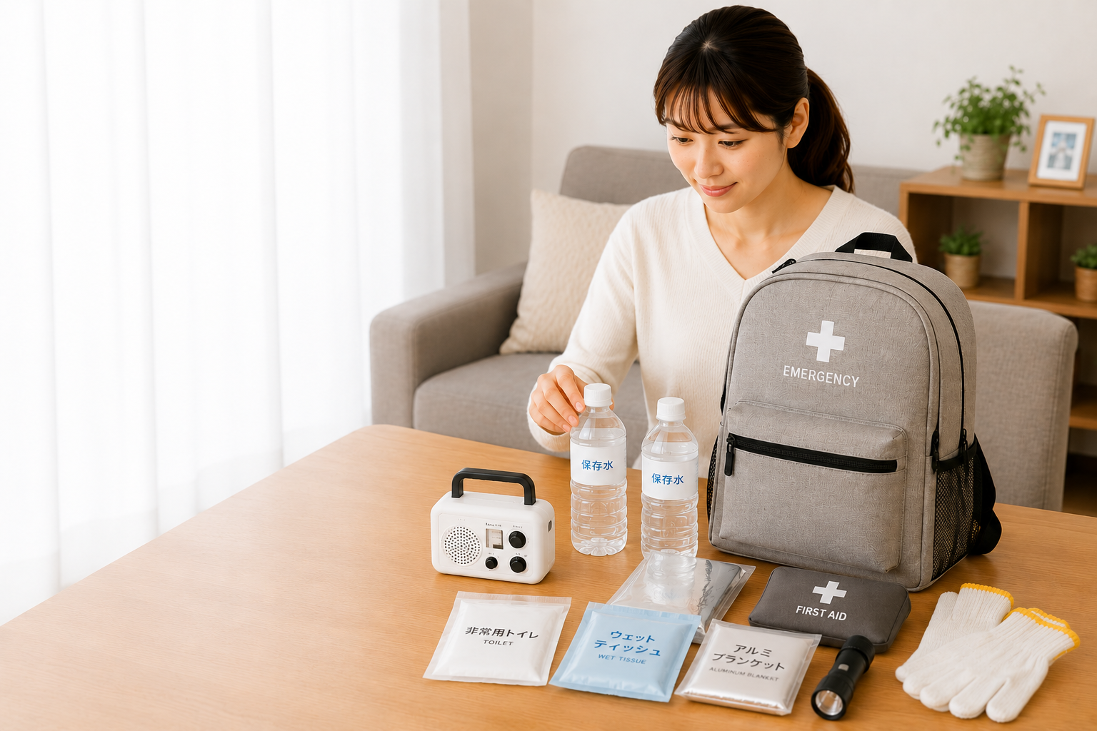 ローリングストックの備蓄イメージ