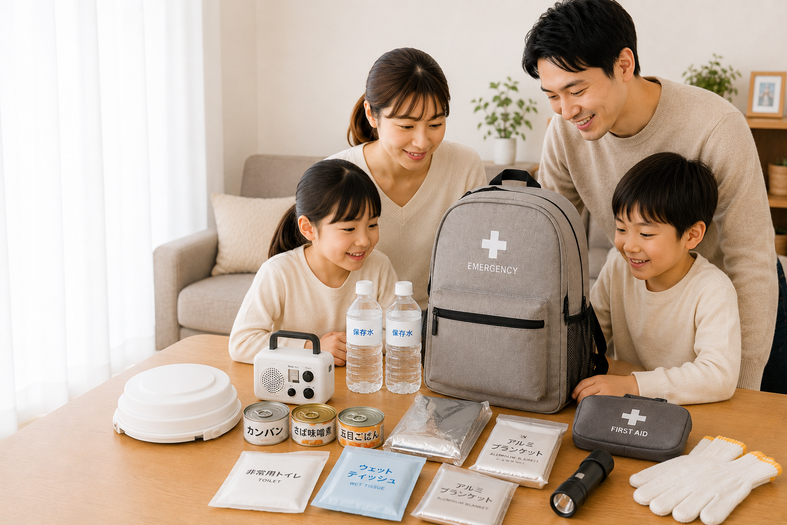 ローリングストックの備蓄イメージ