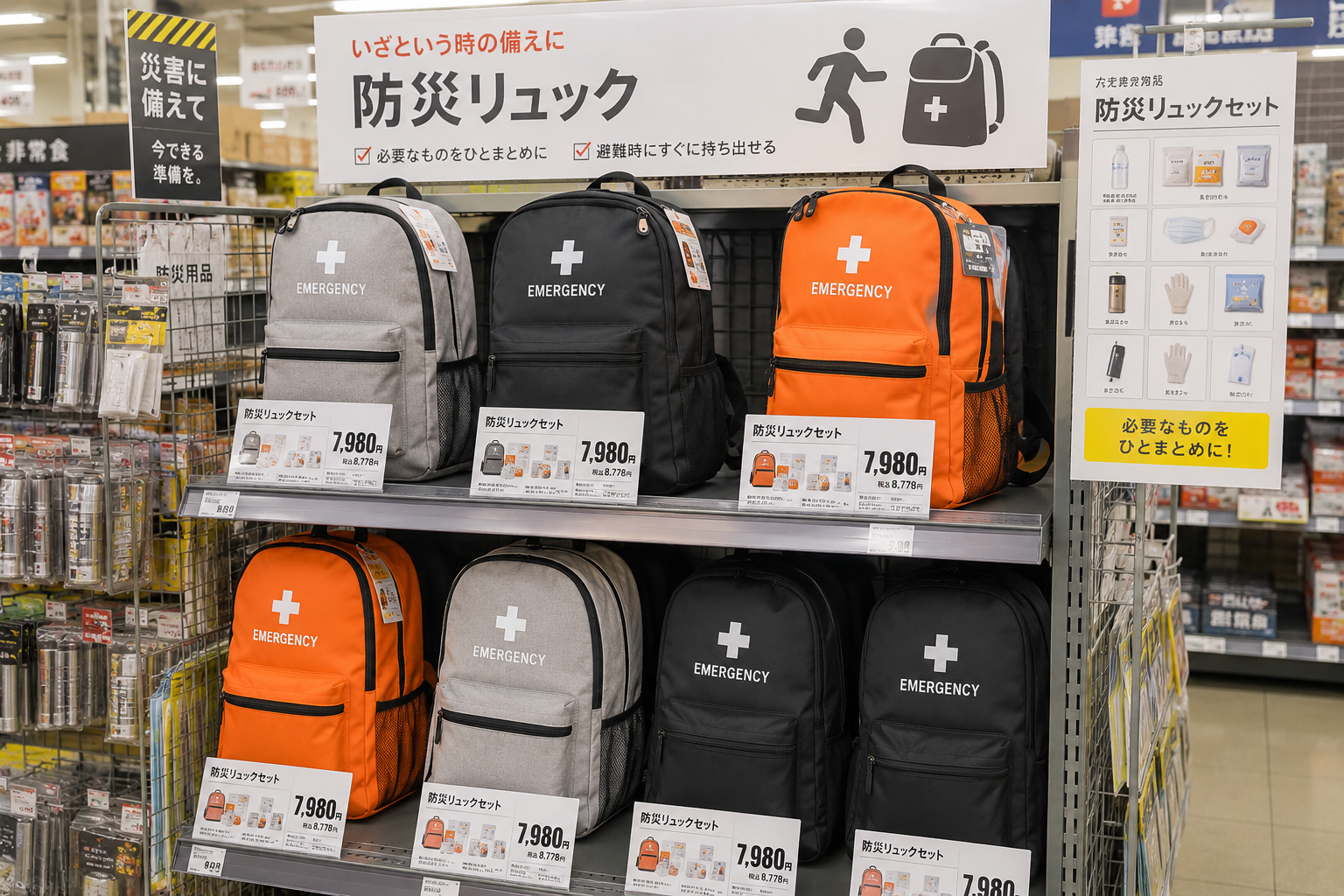 ローリングストックの備蓄イメージ