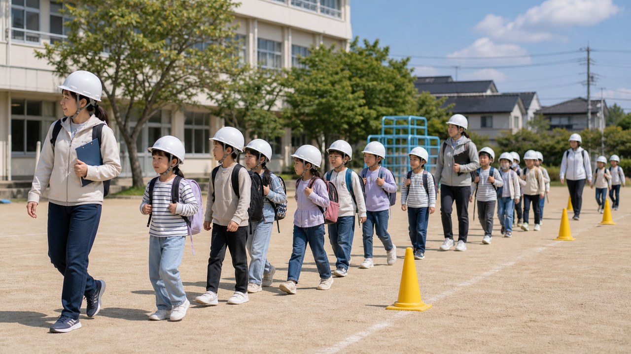 減災教育と防災学習のイメージ