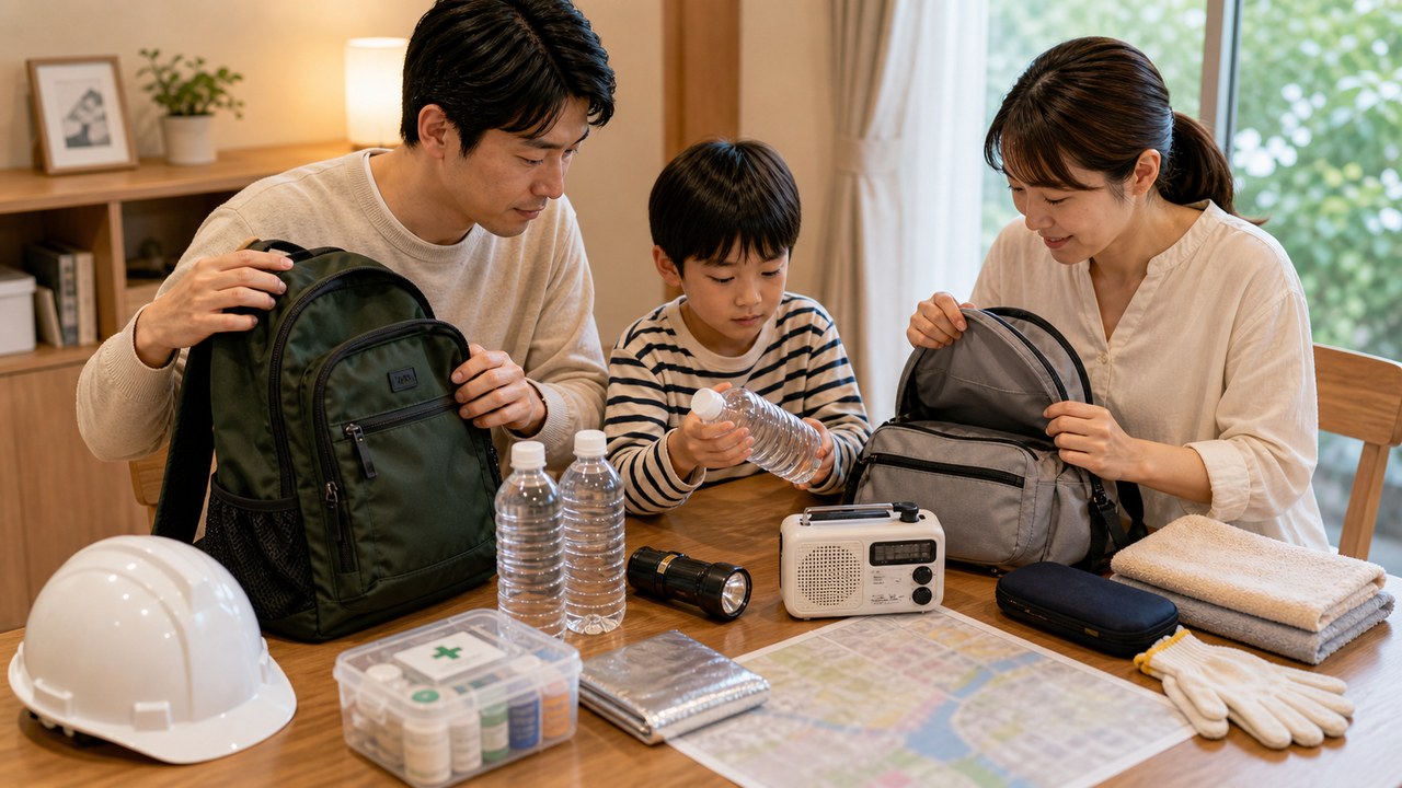 減災教育と防災学習のイメージ