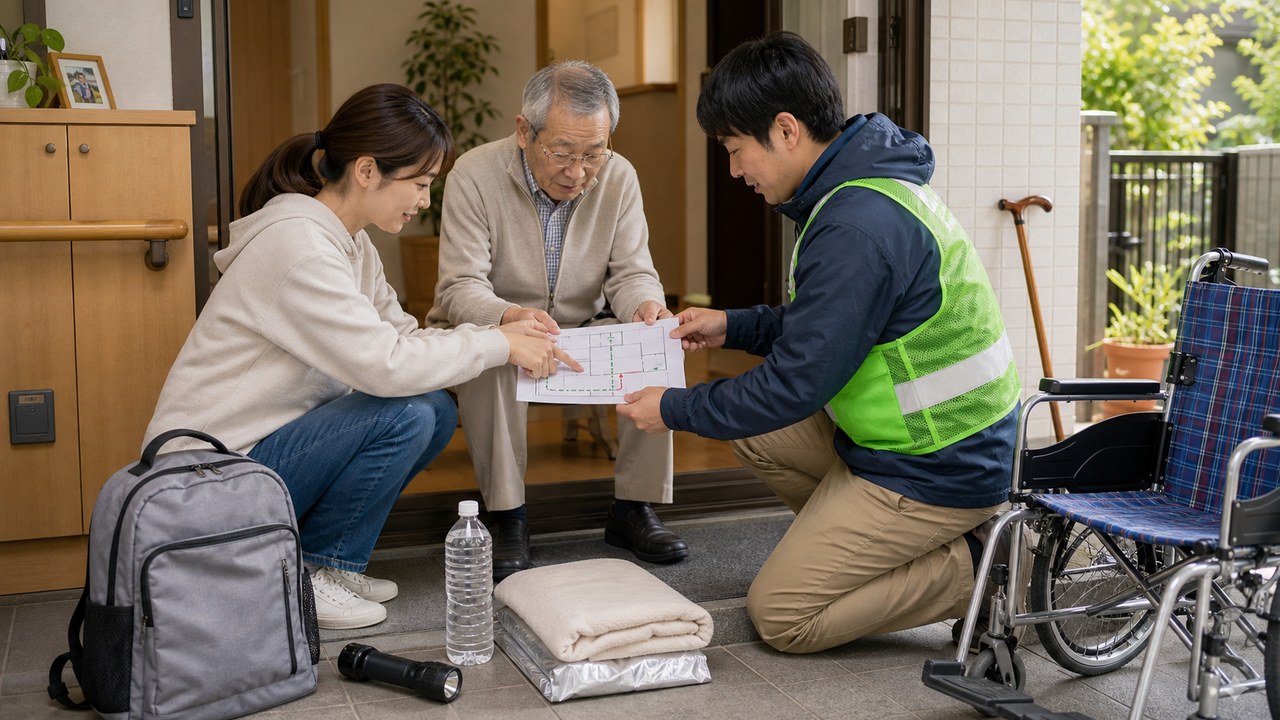減災教育と防災学習のイメージ