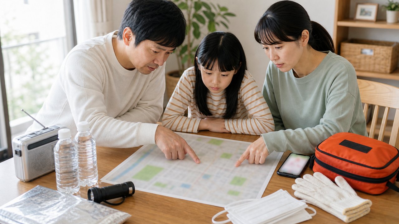 延焼火災と地震火災への備えのイメージ