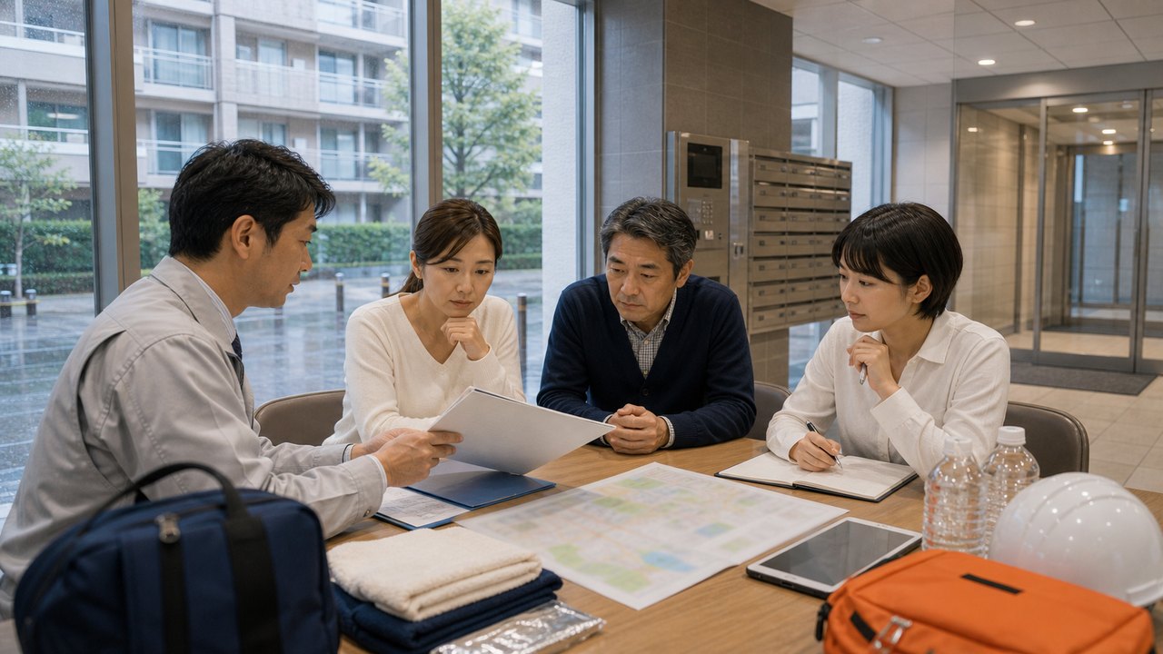水害保険と住まいの水災補償確認のイメージ