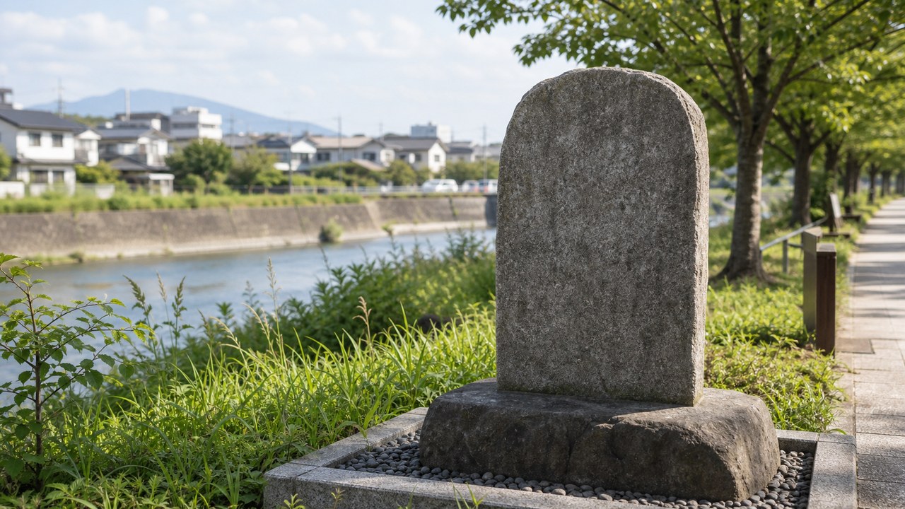 自然災害伝承碑と地域防災学習のイメージ