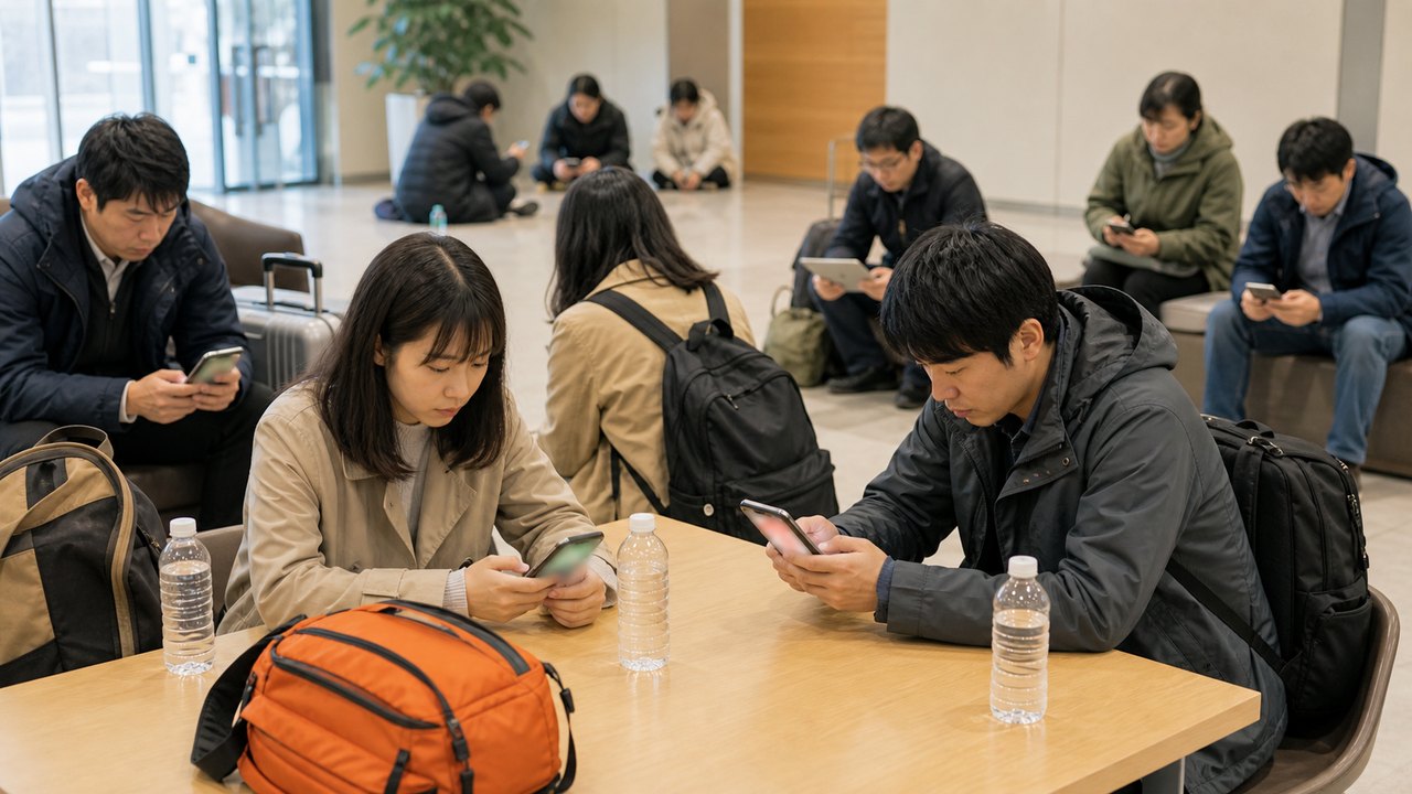 一時滞在施設と帰宅困難者支援のイメージ